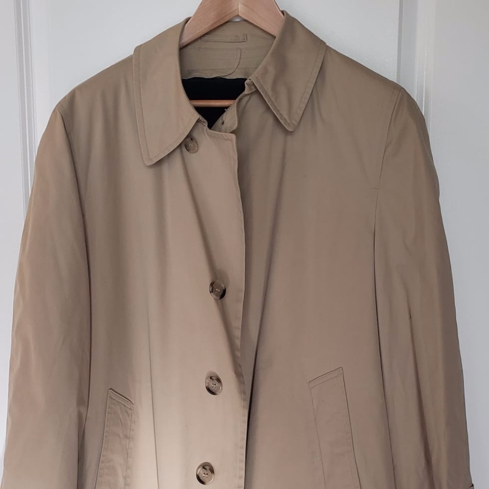 London Fog Trench rainCoat, Mid length, Mens